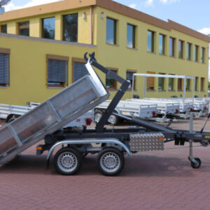 Plateforme amovible en aluminium Vezeko 251 x 177 x 35 cm pour KONOS | Système Hooklift - Neuve