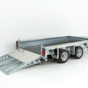 Ifor Williams Baumaschinenanhänger GX105 157×303 2,7t | Auffahrrampe-Neu