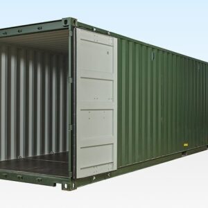 Container Maritime 40 Pieds 1er voyage Vert (RAL 6007)
