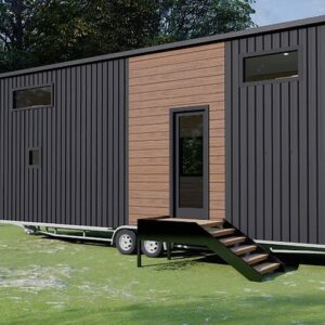 Tiny house sur roues de moins de 3,5t Maison mobile clé en main
