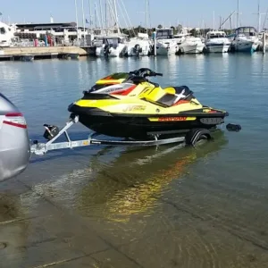 Remorque jet-ski Brenderup – PTAC 500 à 750 kg – Jusqu’à 4,50 m